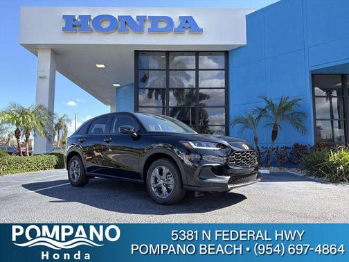 Crystal Black Pearl 2026 Honda HR-V LX