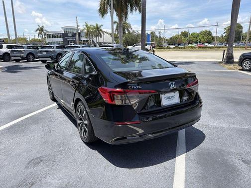 Crystal Black Pearl 2024 Honda Civic EX