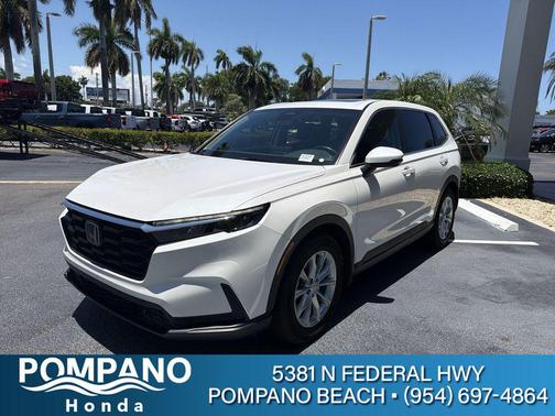 Platinum White Pearl 2025 Honda CR-V EX-L 2WD