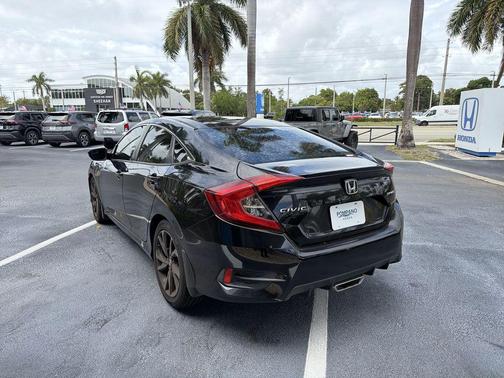 Crystal Black Pearl 2019 Honda Civic Sport