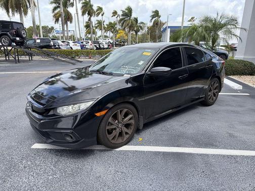 Crystal Black Pearl 2019 Honda Civic Sport