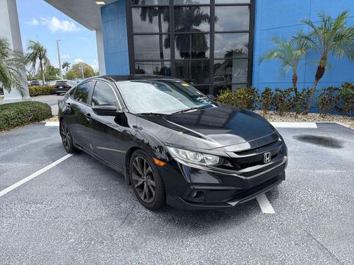 Crystal Black Pearl 2019 Honda Civic Sport