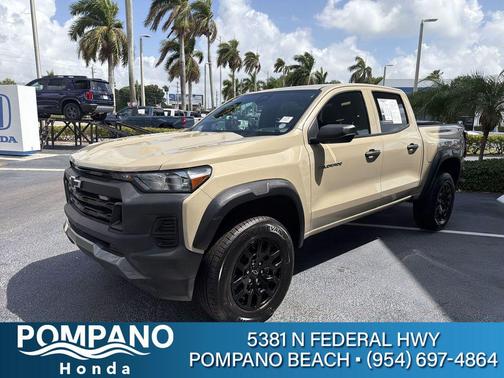 Sand Dune Metallic 2024 Chevrolet Colorado Trail Boss