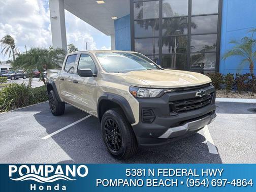 Sand Dune Metallic 2024 Chevrolet Colorado Trail Boss