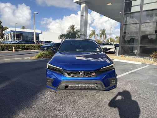 Boost Blue Pearl 2022 Honda Civic Si Base