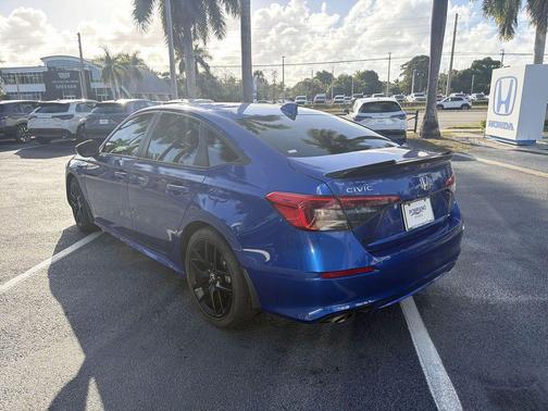 Boost Blue Pearl 2022 Honda Civic Si Base