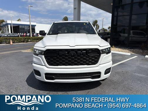 Bright White Clearcoat 2025 RAM 1500 Tradesman