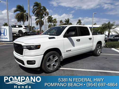 Bright White Clearcoat 2025 RAM 1500 Tradesman