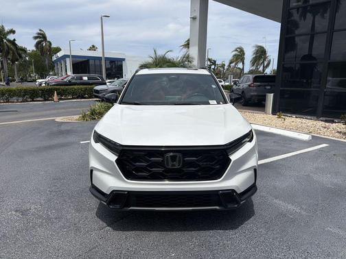 Platinum White 2023 Honda CR-V Hybrid Sport FWD