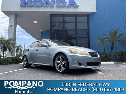 Breakwater Blue Metallic 2009 Lexus IS 250 Base