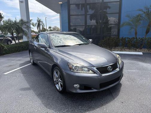Nebula Gray Pearl 2012 Lexus IS 350C Base