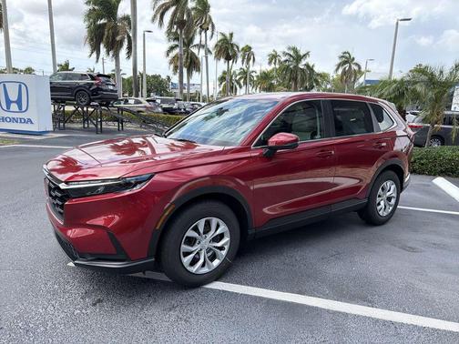 Radiant Red Metallic 2026 Honda CR-V LX 2WD