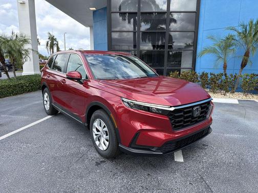 Radiant Red Metallic 2026 Honda CR-V LX 2WD