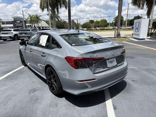 Gray 2024 Honda Civic Sport