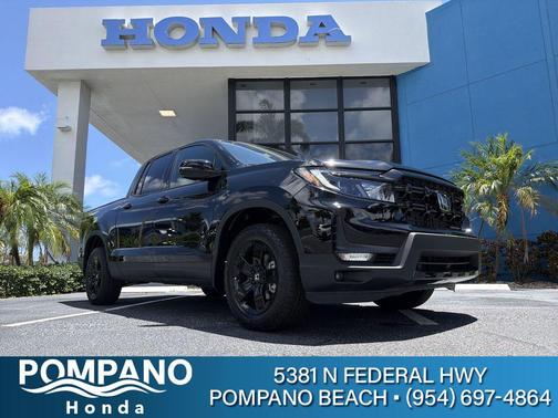 Crystal Black Pearl 2026 Honda Ridgeline Black