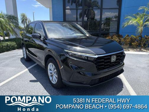 Black 2025 Honda CR-V EX AWD