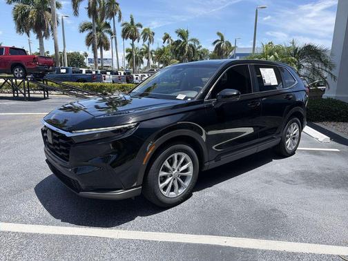 Black 2025 Honda CR-V EX AWD
