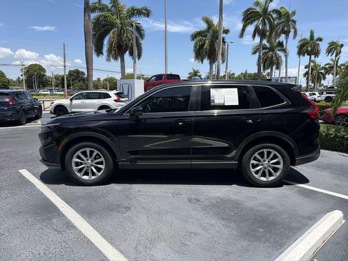 Black 2025 Honda CR-V EX AWD