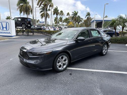 Meteorite Gray Metallic 2026 Honda Accord LX 1.5T