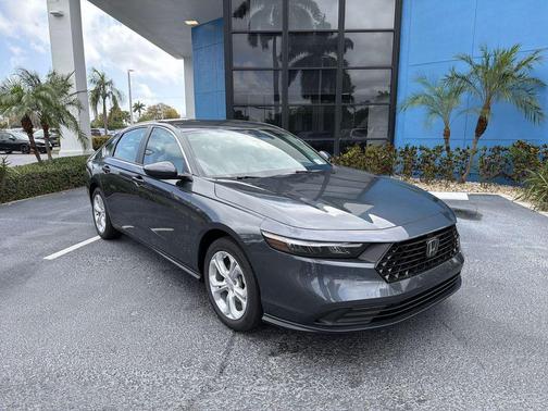 Meteorite Gray Metallic 2026 Honda Accord LX 1.5T
