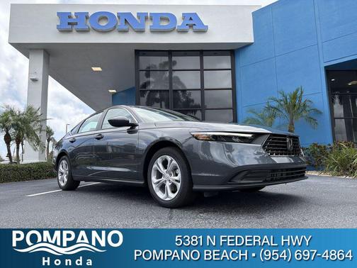 Meteorite Gray Metallic 2026 Honda Accord LX 1.5T