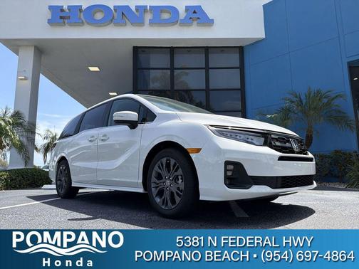 Platinum White Pearl 2026 Honda Odyssey Touring