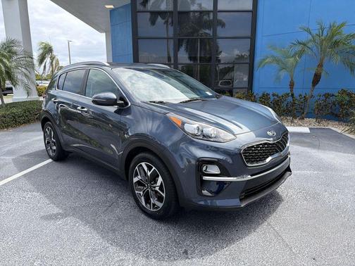 Pacific Blue 2021 Kia Sportage EX