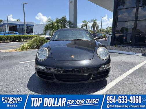 Black 2008 Porsche 911 911 Carrera Cabriolet