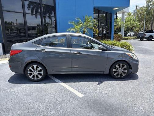 Cyclone Gray 2012 Hyundai Accent GLS