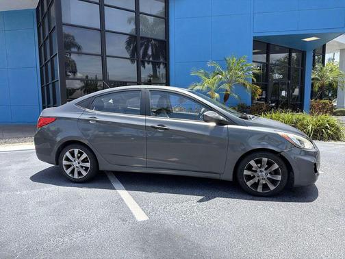 Cyclone Gray 2012 Hyundai Accent GLS