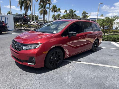 Radiant Red 2026 Honda Odyssey Sport-L