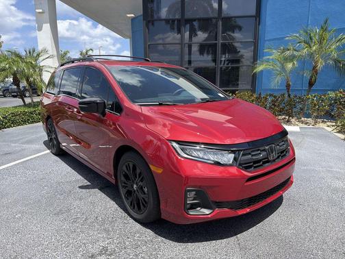 Radiant Red 2026 Honda Odyssey Sport-L