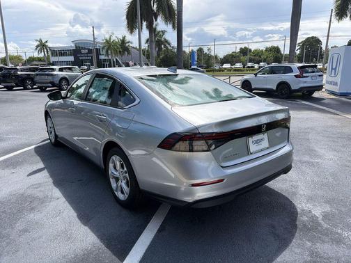 Solar Silver Metallic 2026 Honda Accord LX 1.5T