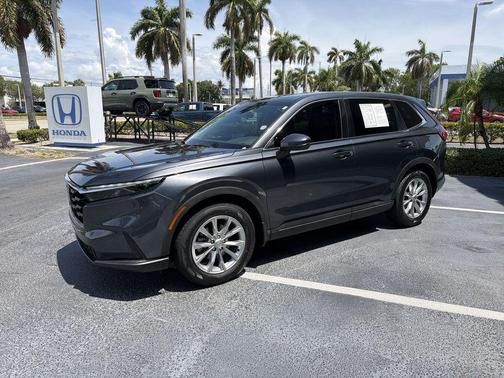 Gray 2023 Honda CR-V EX-L