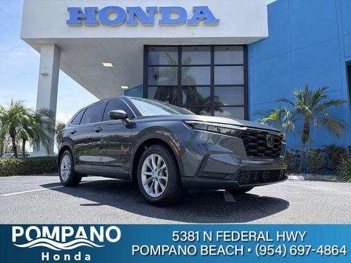 Gray 2023 Honda CR-V EX-L