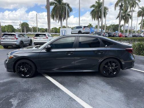 Meteorite Gray Metallic 2026 Honda Civic Hybrid Sport