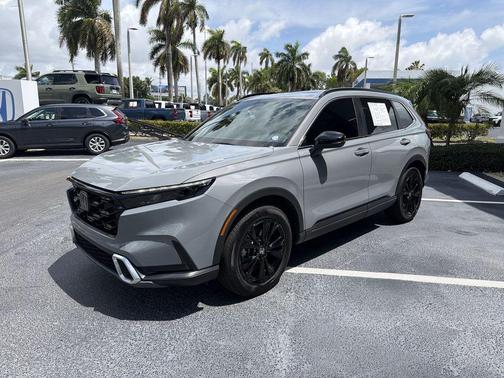Gray 2023 Honda CR-V Hybrid Sport Touring AWD
