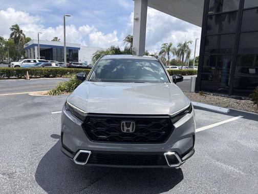 Gray 2023 Honda CR-V Hybrid Sport Touring AWD