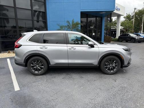 Solar Silver Metallic 2026 Honda CR-V EX-L 2WD