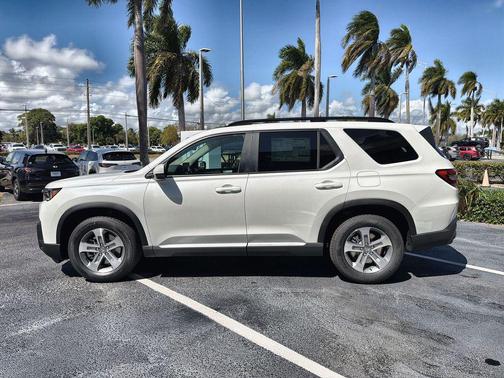 Platinum White Pearl 2026 Honda Pilot EX-L