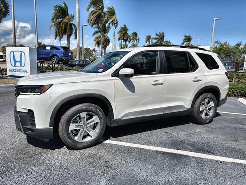 Platinum White Pearl 2026 Honda Pilot EX-L