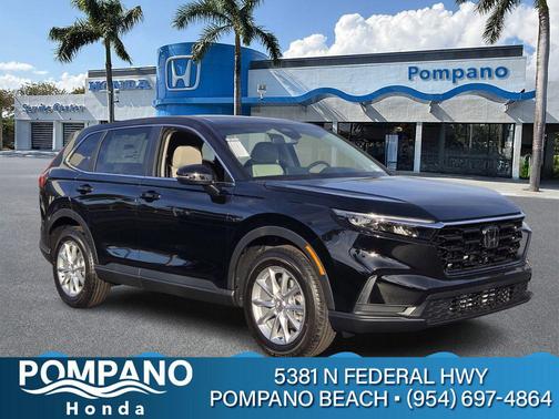 Crystal Black Pearl 2026 Honda CR-V EX AWD