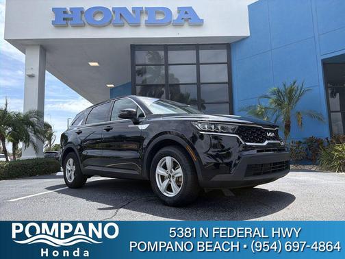 Ebony Black 2023 Kia Sorento LX