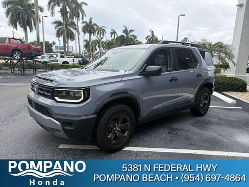 Gray 2026 Honda Passport AWD RTL