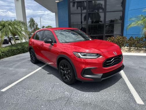 Rallye Red 2025 Honda HR-V 2WD Sport