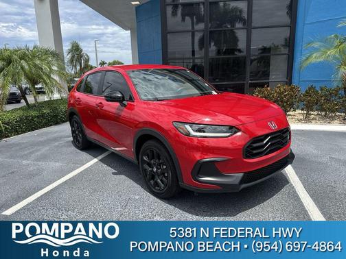 Rallye Red 2025 Honda HR-V 2WD Sport