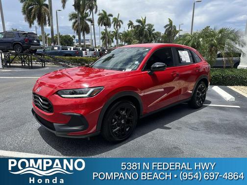 Rallye Red 2025 Honda HR-V 2WD Sport