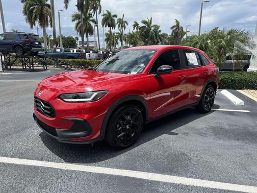 Rallye Red 2025 Honda HR-V 2WD Sport