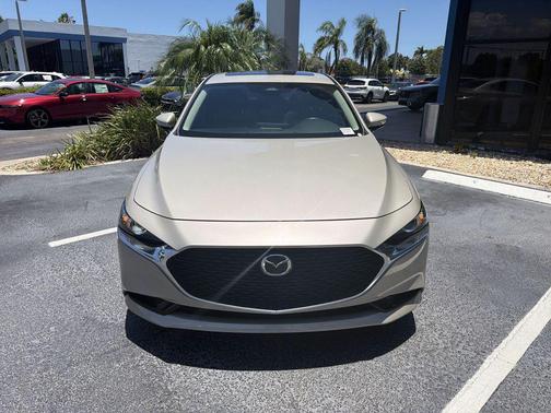 Platinum Quartz Metallic 2024 Mazda Mazda3 FWD w/Preferred Package