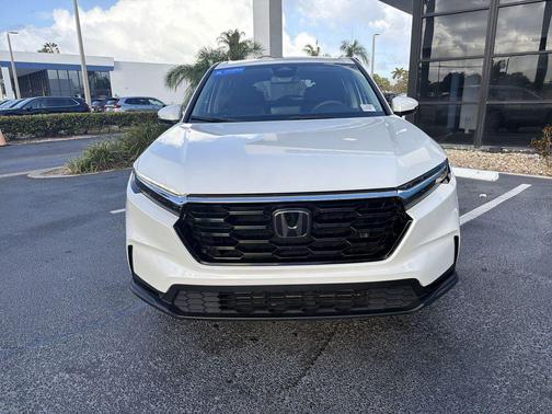 Platinum White Pearl 2023 Honda CR-V EX